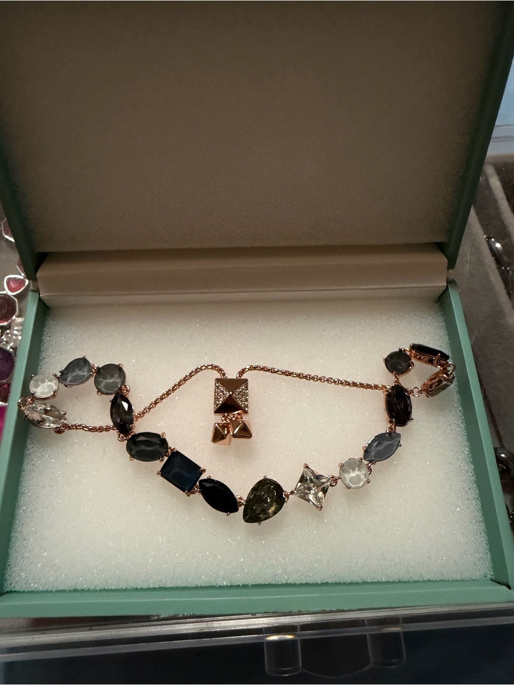 Jewel Candy: Black Tie Twilight on Rose Gold